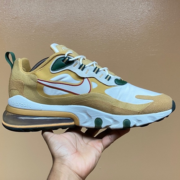 Nike Air Max 270 React “Reggae” Size 12.5 - Picture 10 of 17